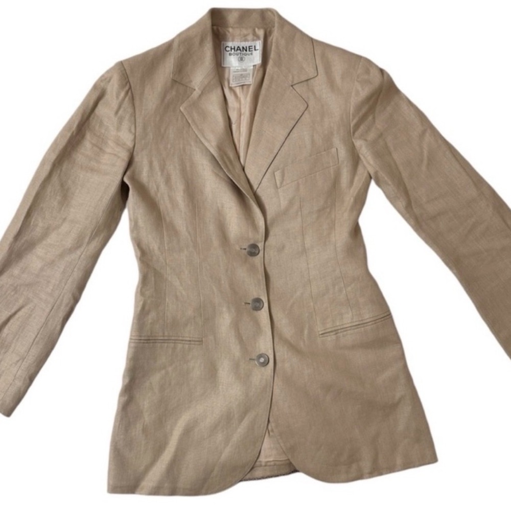 Authentic CHANEL Linen Jacket